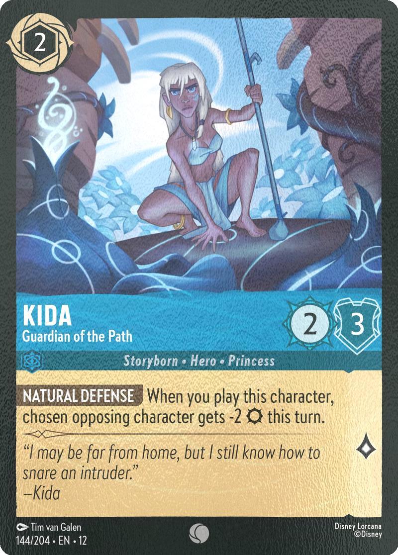 Kida - Guardian of the Path - 144/204 [Wilds Unknown] [Cold Foil]