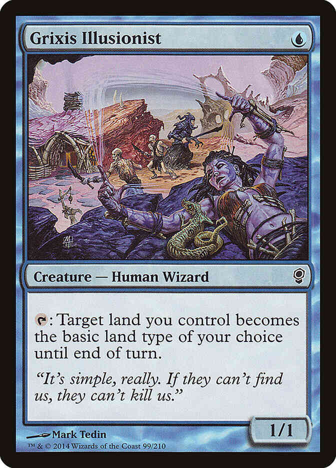 Grixis Illusionist [99] [Conspiracy] [Non-Foil]