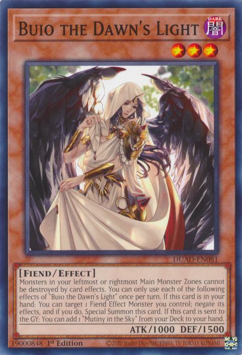 Buio the Dawn's Light - DUAD-EN081 - Common - 1st Edition