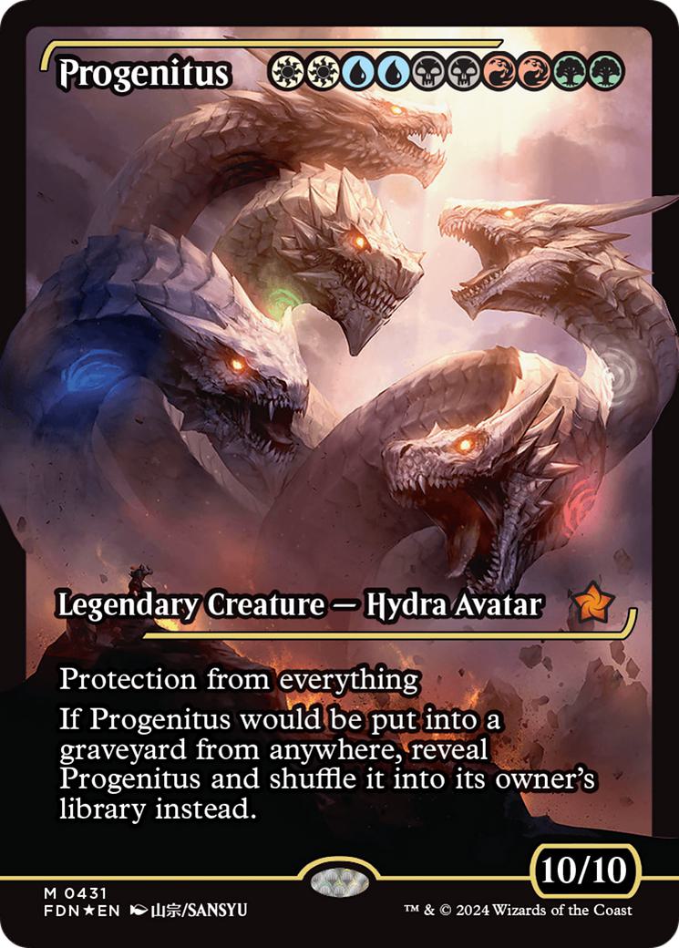 Progenitus [431] [Japan Showcase] [Foundations] [Foil]