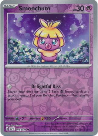 Smoochum - 075/191 - Common [sv08-075] [Reverse Holo]