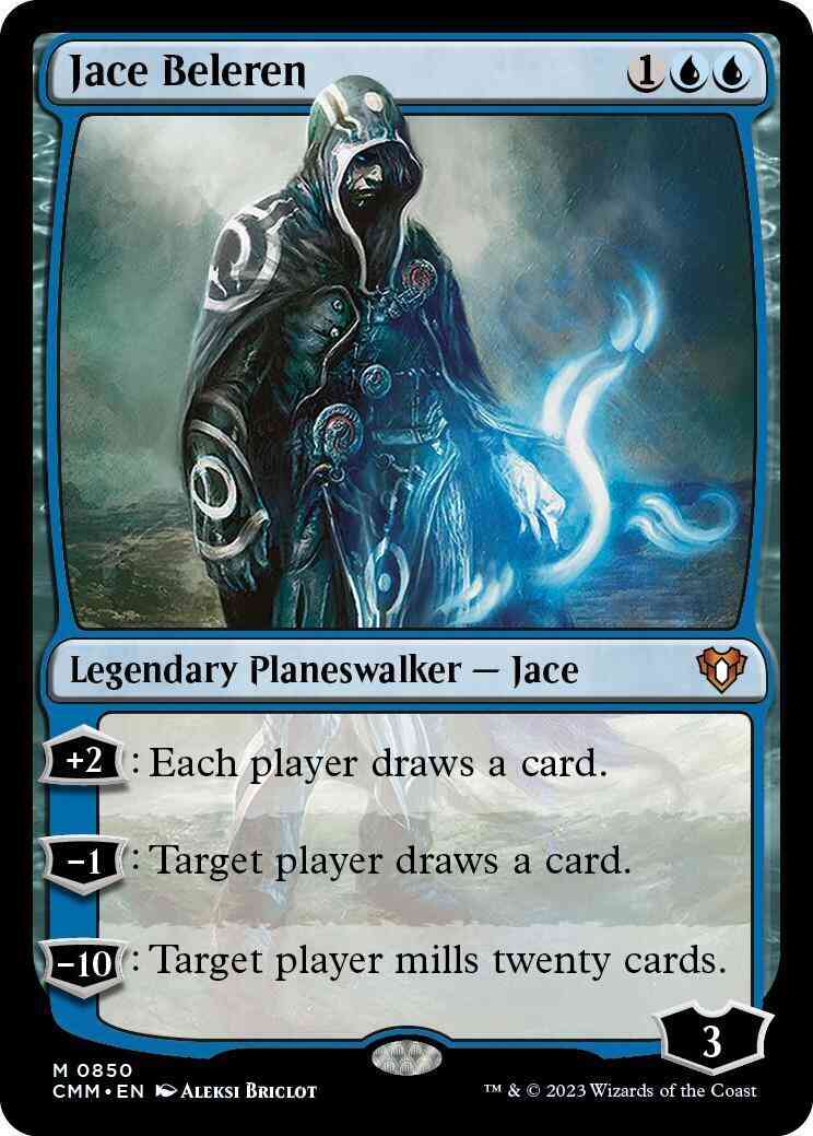 Jace Beleren [850] [Commander Masters] [Non-Foil]