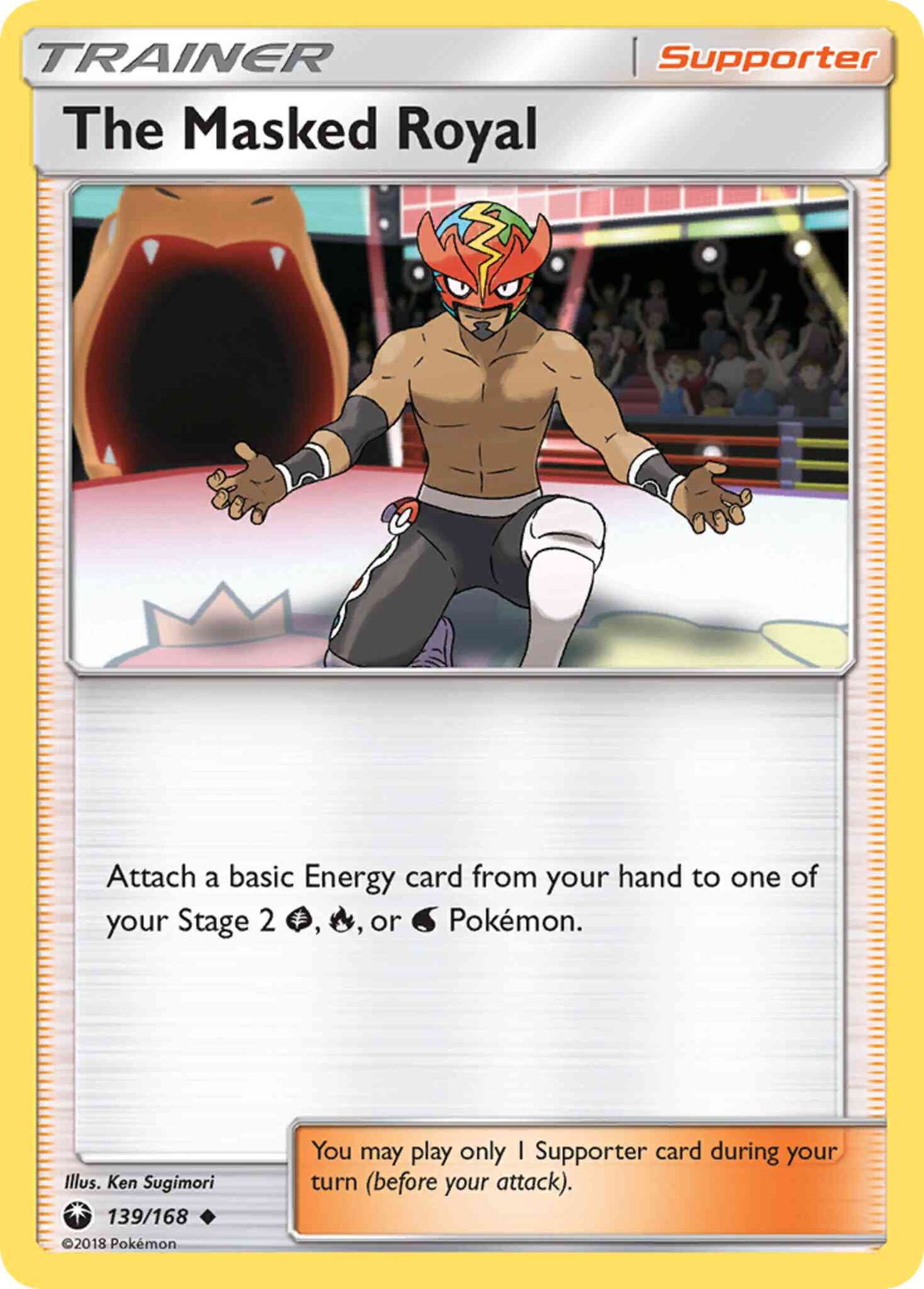 The Masked Royal - 139/168 - Uncommon [sm7-139] [Non-Holo]