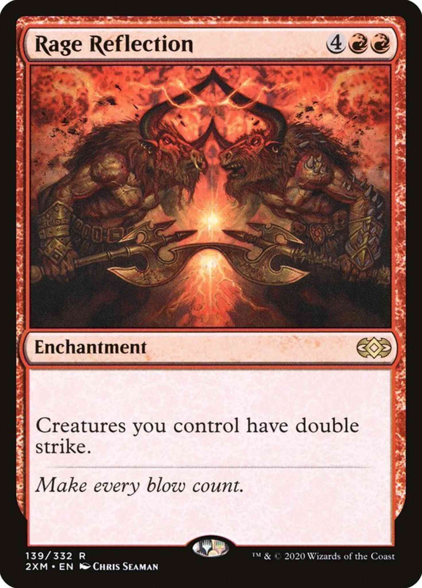 Rage Reflection [139] [Double Masters] [Non-Foil]