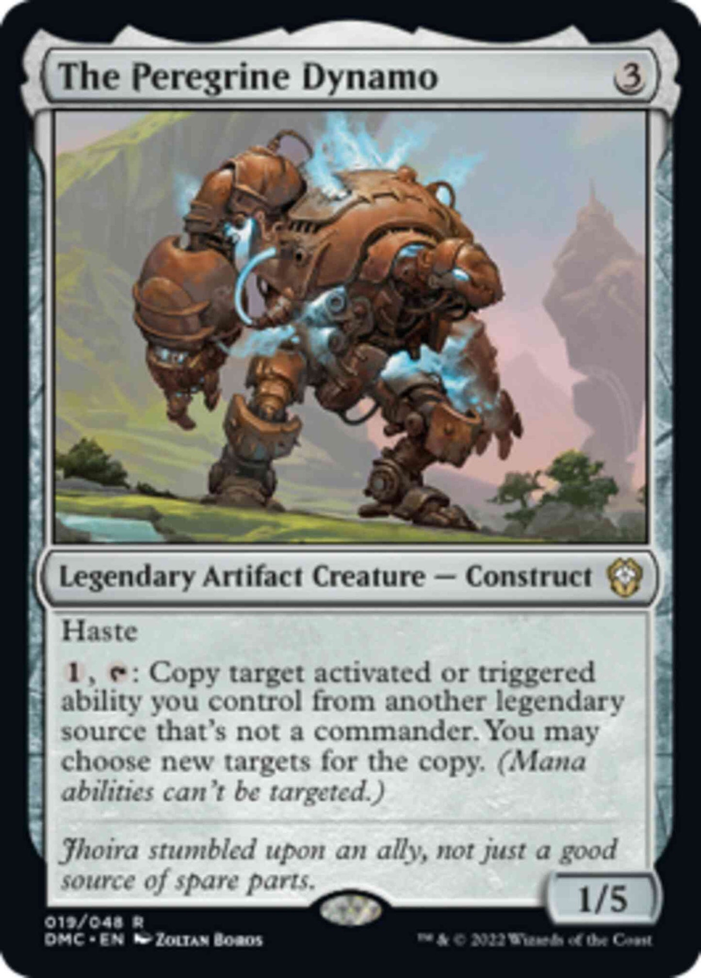 The Peregrine Dynamo [19] [Dominaria United: Commander] [Non-Foil]