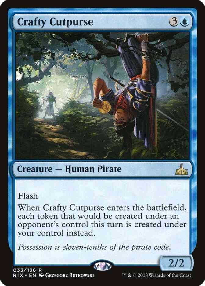 Crafty Cutpurse [33] [Rivals of Ixalan] [Non-Foil]