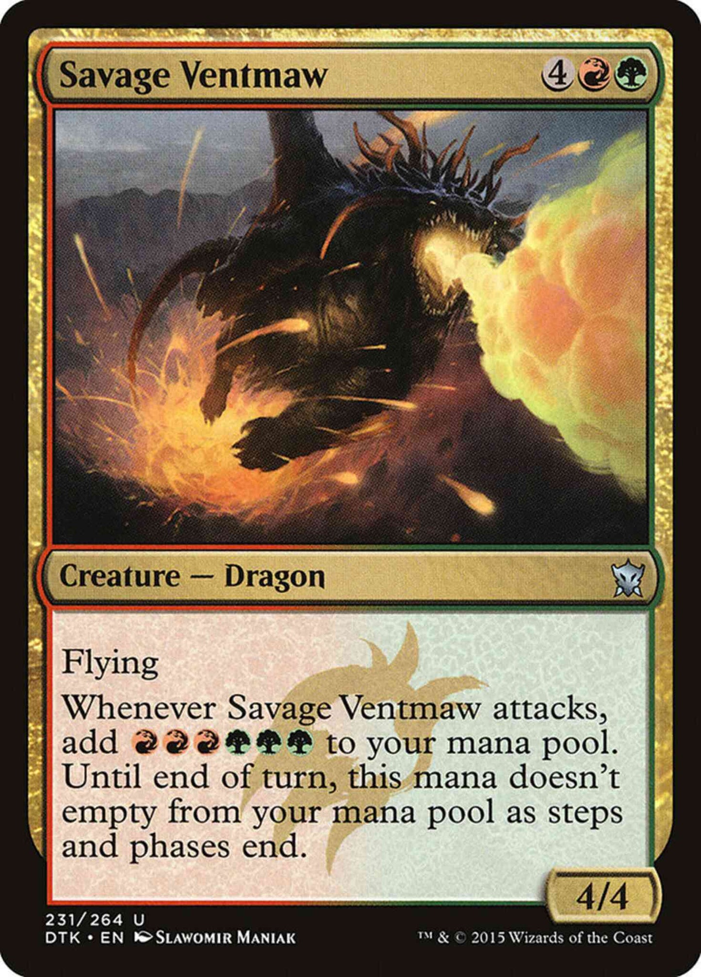 Savage Ventmaw [231] [Dragons Of Tarkir] [Non-Foil]