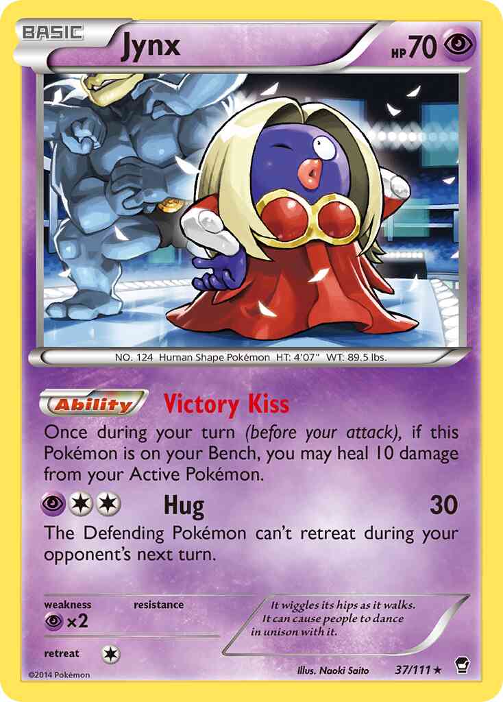 Jynx - 37/111 - Rare [xy3-37] [Non-Holo]