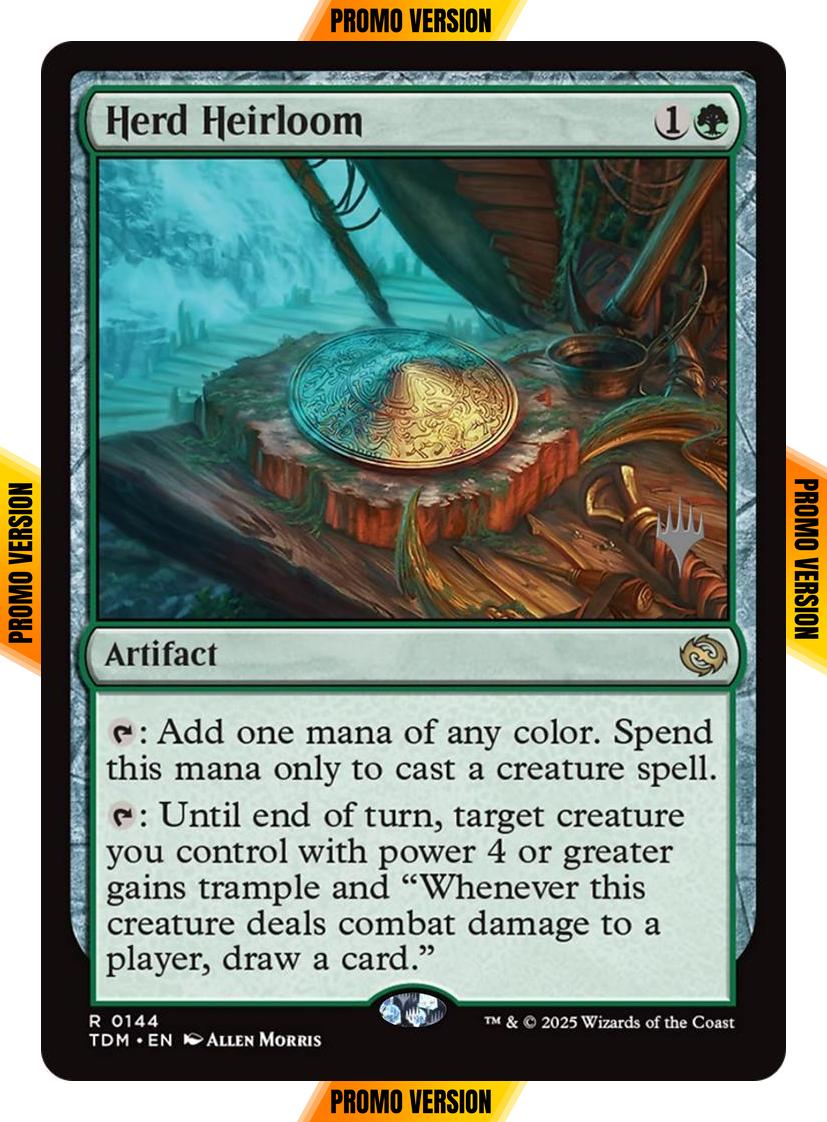 Herd Heirloom [144p] [Promo Pack] [Tarkir: Dragonstorm: Promos] [Non-Foil]