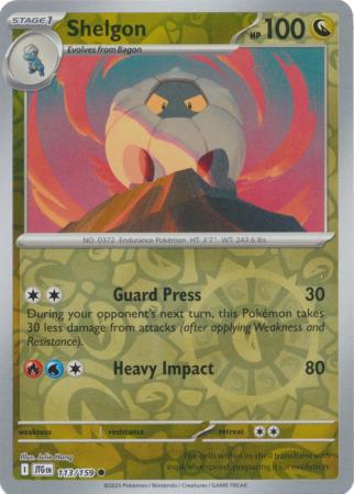Shelgon - 113/159 - Common [sv09-113] [Reverse Holo]