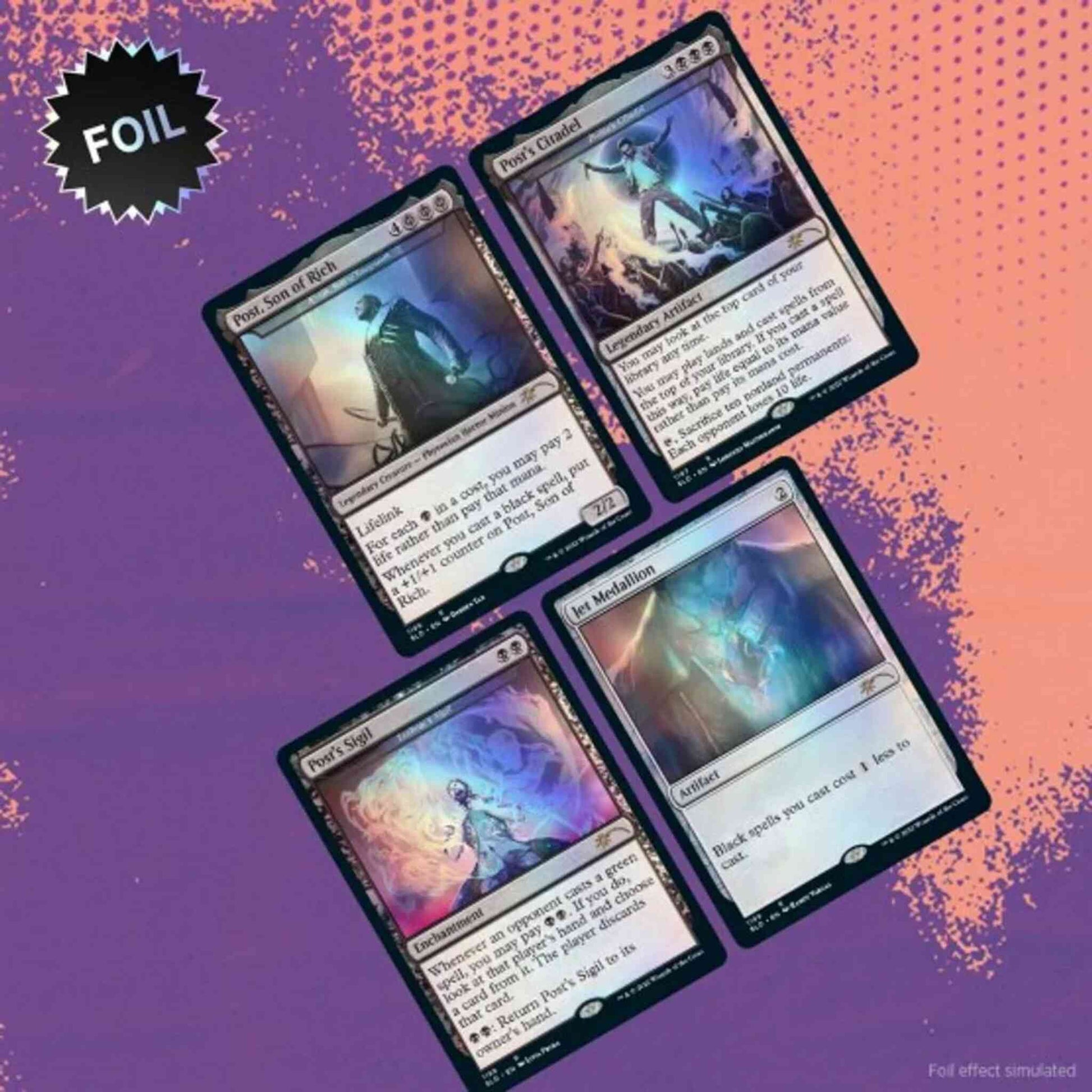 Secret Lair Drop Series - Secret Lair x Post Malone: Backstage Pass - Foil Edition Face to Face Games Secret Lair Drop Series - Secret Lair x Post Malone: Backstage Pass - Foil Edition Face to Face Games