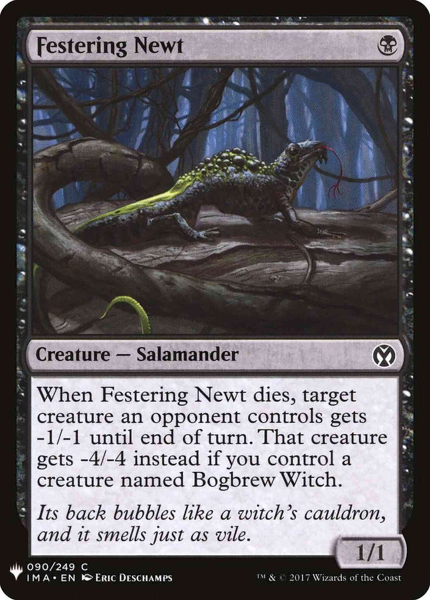 Festering Newt [IMA-90] [The List] [Non-Foil]