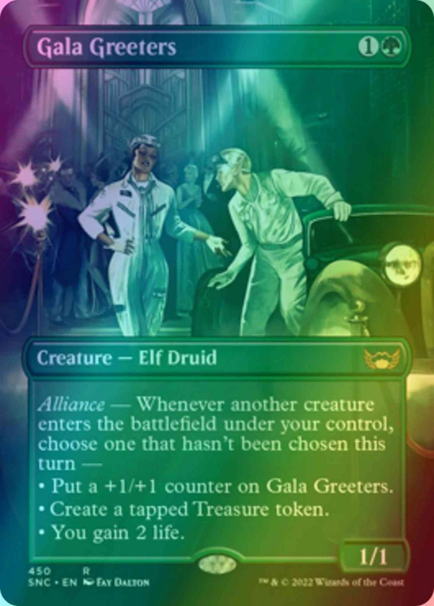 Gala Greeters [450] [Borderless] [Box Topper] [Streets of New Capenna] [Foil]