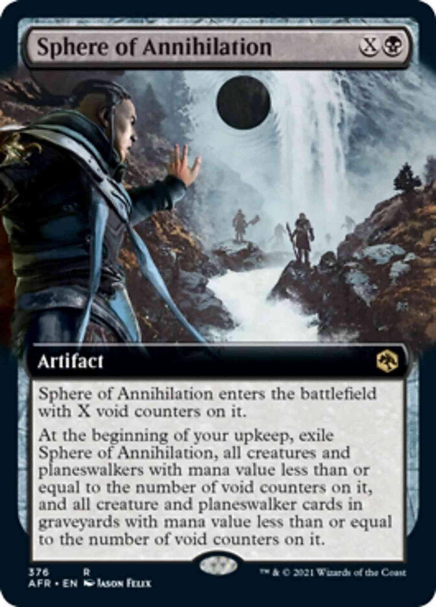 Sphere of Annihilation [376] [Extended Art] [Adventures In The Forgotten Realms] [Non-Foil]