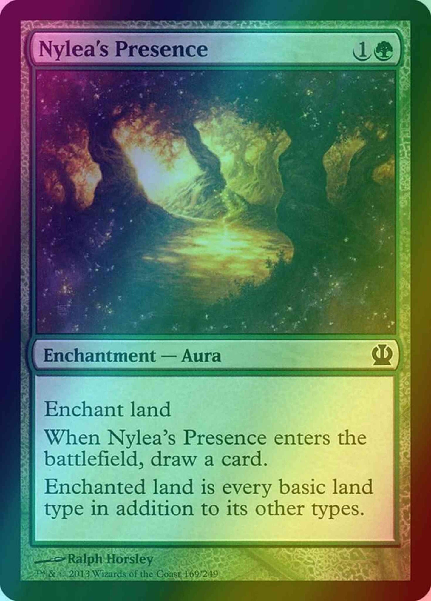 Nylea's Presence [169] [Theros] [Foil]