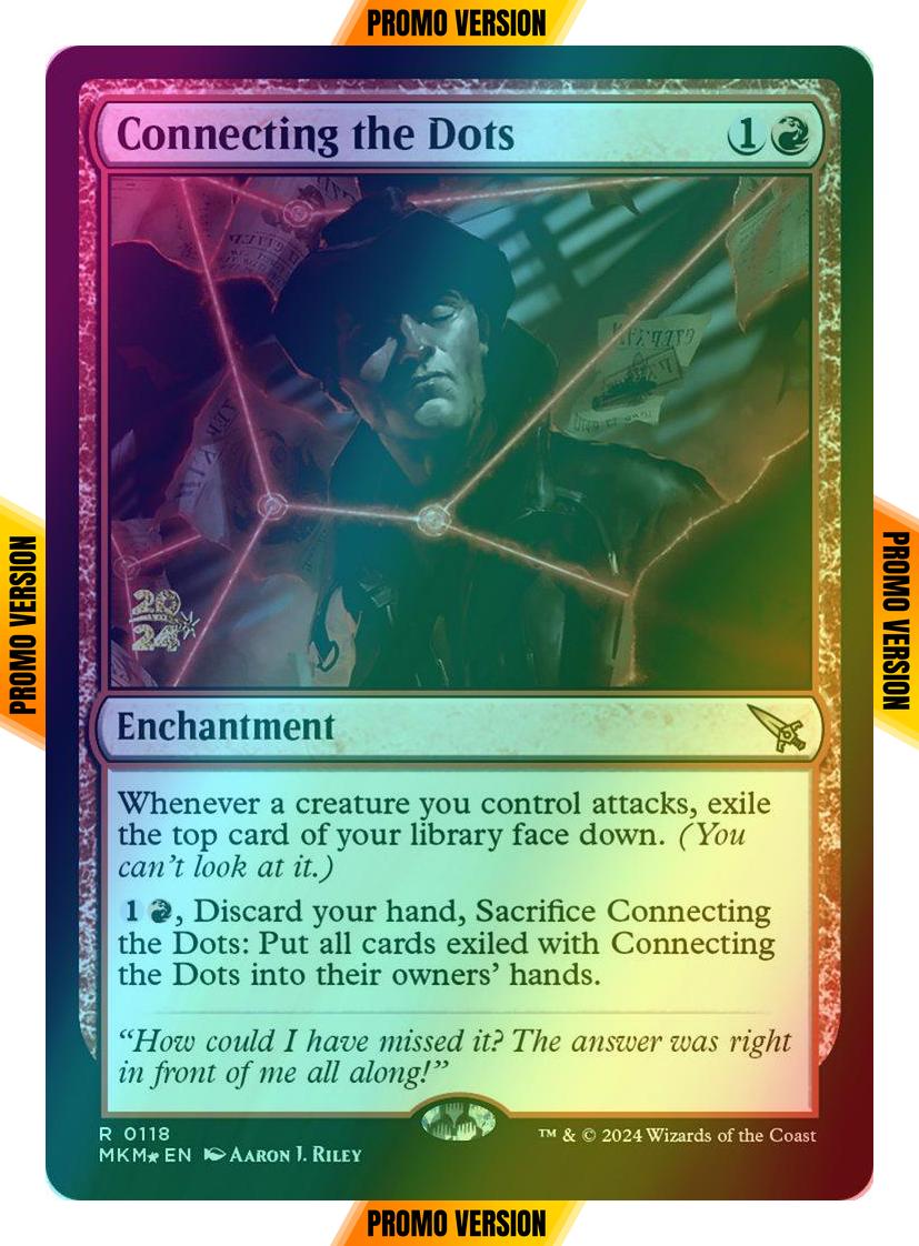 Connecting the Dots [118s] [Prerelease] [Murders at Karlov Manor: Promos] [Foil]