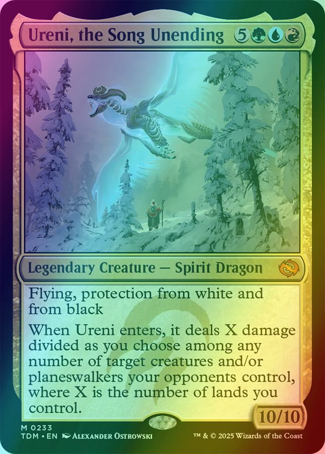 Ureni, the Song Unending [233] [Tarkir: Dragonstorm] [Foil]
