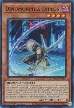 Dinomorphia Diplos - MP23-EN010 - Super Rare - 1st Edition