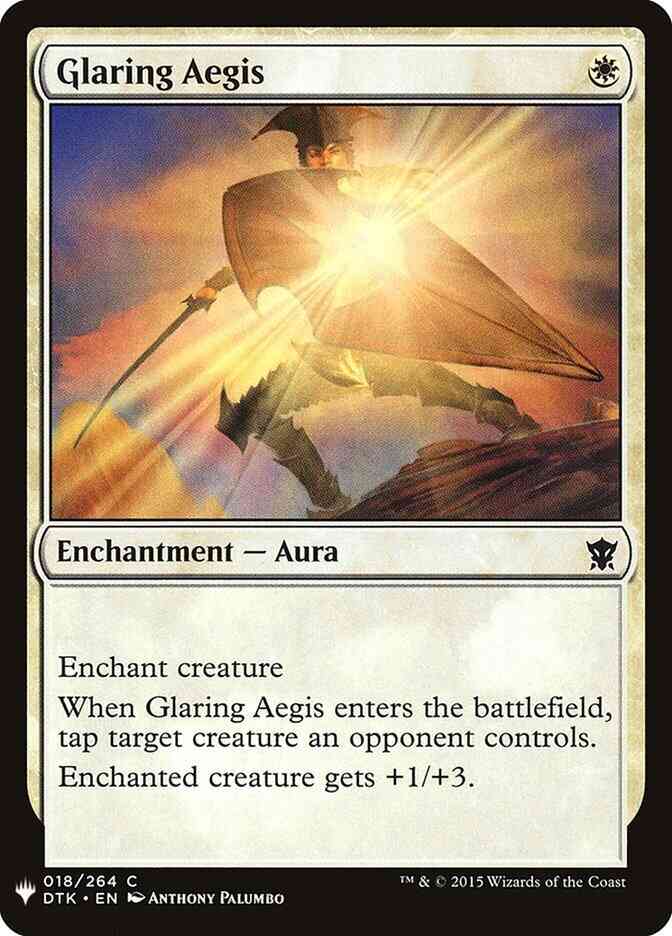 Glaring Aegis [DTK-18] [The List] [Non-Foil]