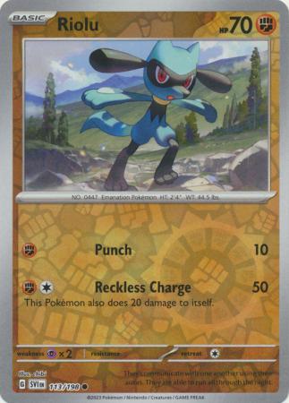 Riolu - 113/198 - Common [sv01-113] [Reverse Holo]