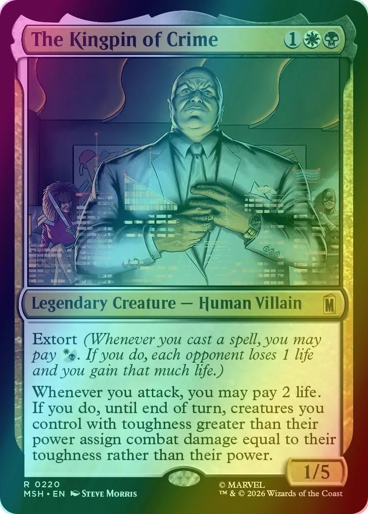 The Kingpin of Crime [220] [Marvel Super Heroes] [Foil]