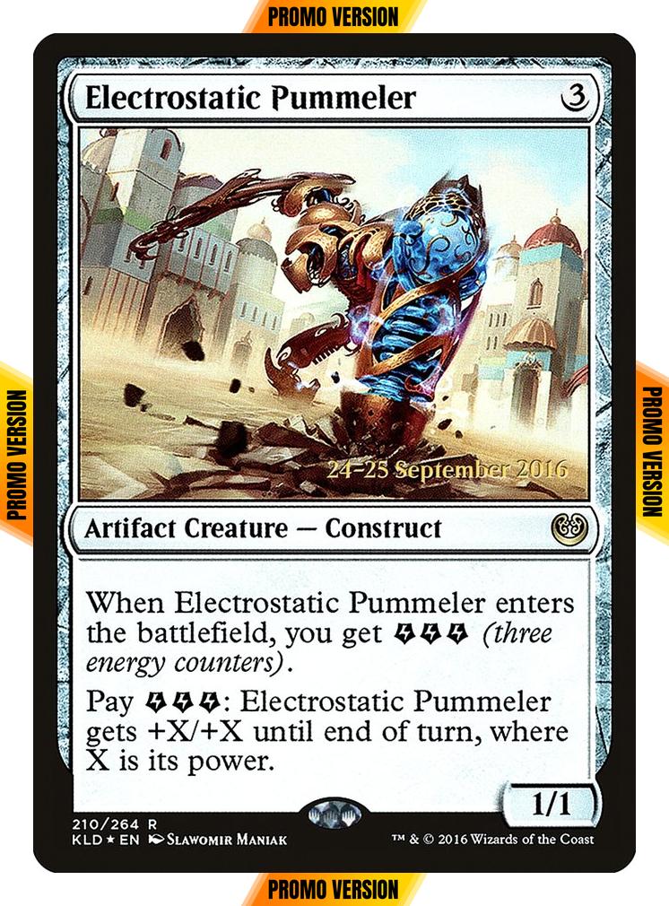 Electrostatic Pummeler [210s] [Kaladesh Promos] [Foil]