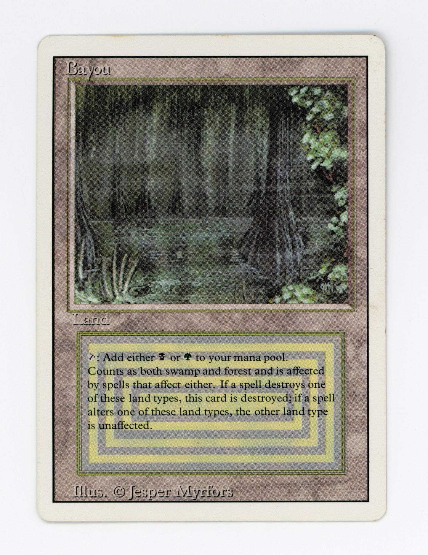 Bayou — Damaged — ID 17996