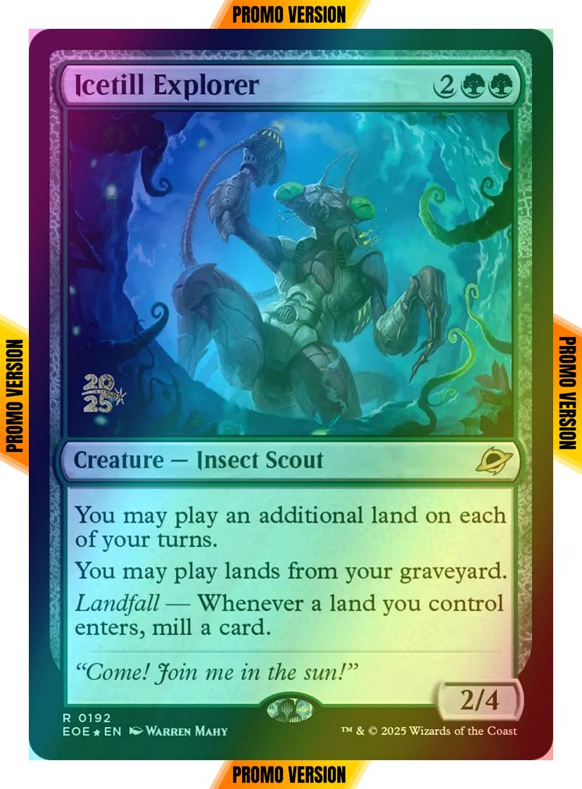 Icetill Explorer [192s] [Prerelease] [Edge of Eternities: Promos] [Foil]