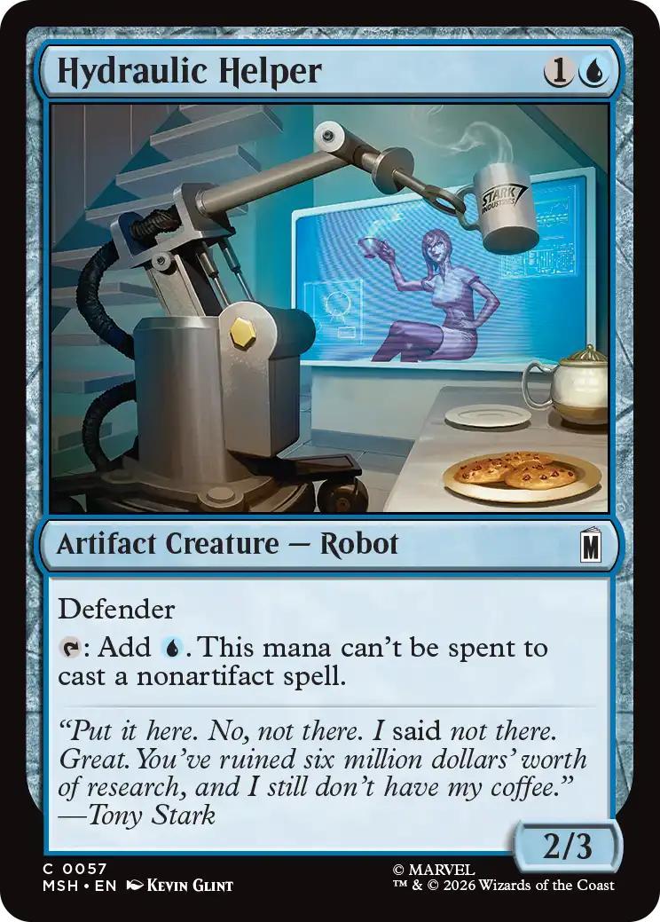 Hydraulic Helper [57] [Marvel Super Heroes] [Non-Foil]