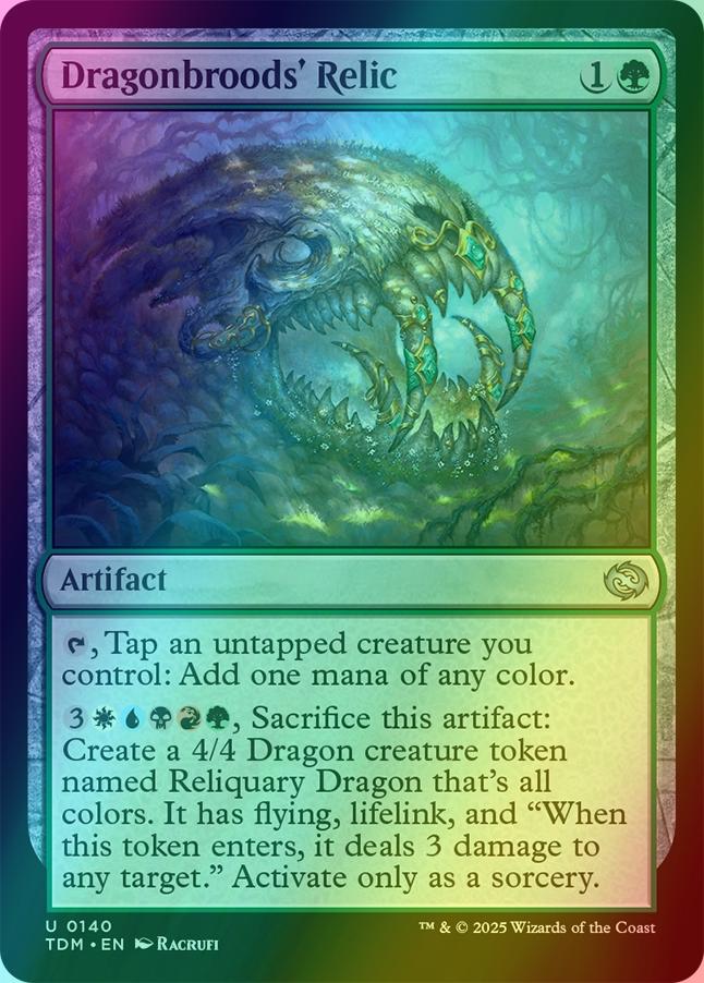 Dragonbroods' Relic [140] [Tarkir: Dragonstorm] [Foil]