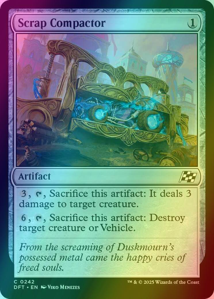 Scrap Compactor [242] [Aetherdrift] [Foil]