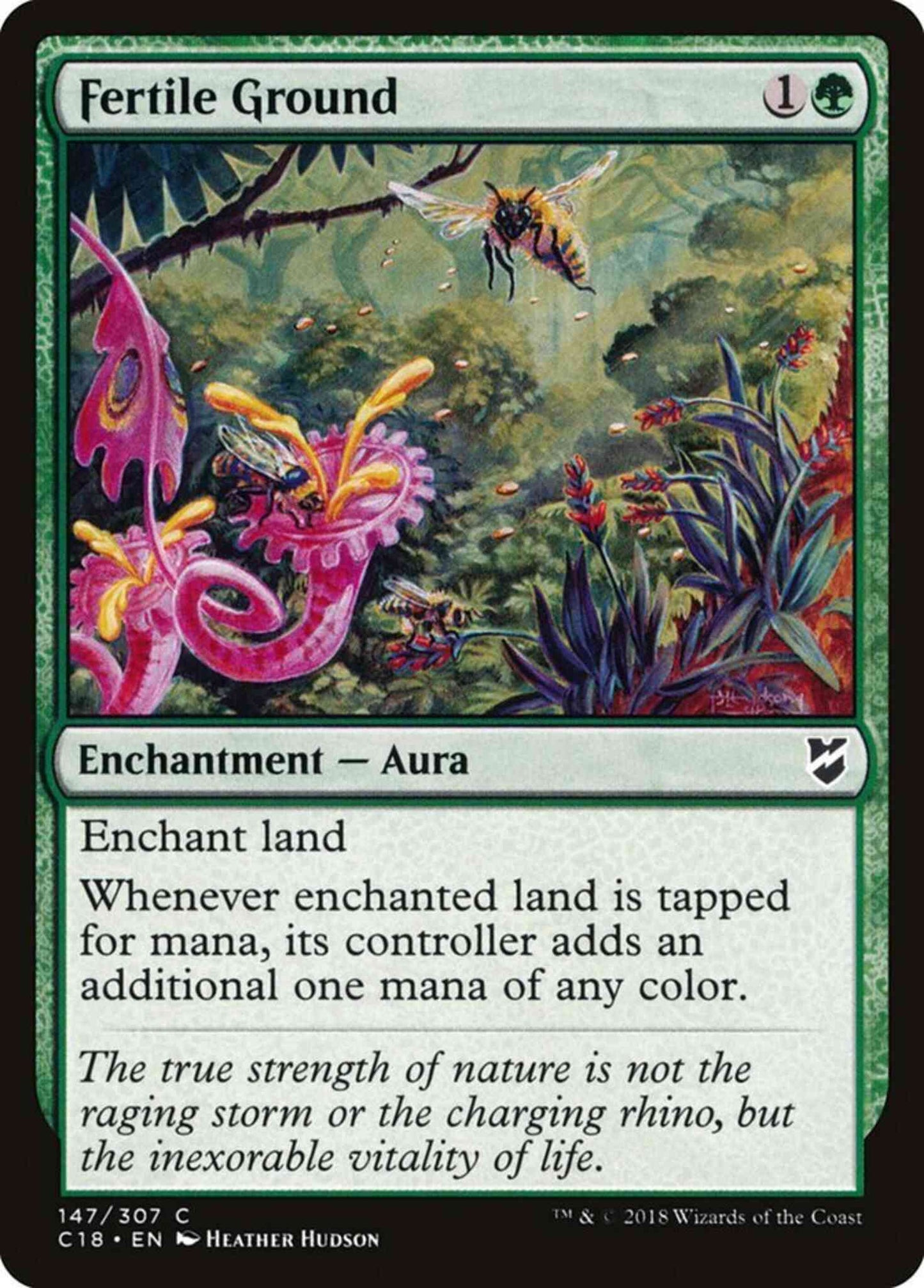 Fertile Ground [147] [Commander 2018] [Non-Foil]