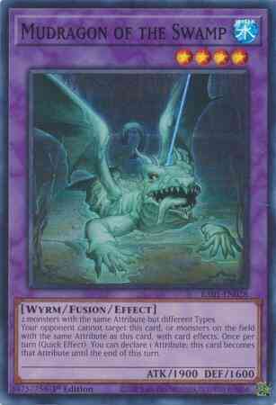 Mudragon of the Swamp - RA01-EN028 - Super Rare - 1st Edition