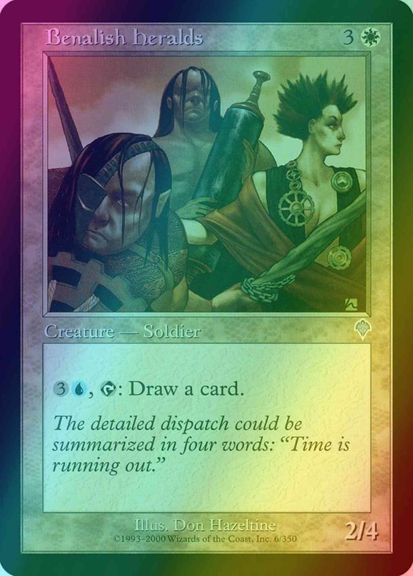 Benalish Heralds [6] [Invasion] [Foil]