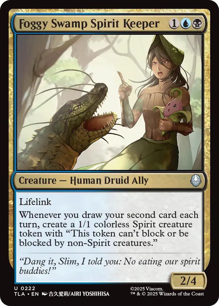 Foggy Swamp Spirit Keeper [222] [Avatar: The Last Airbender] [Non-Foil]