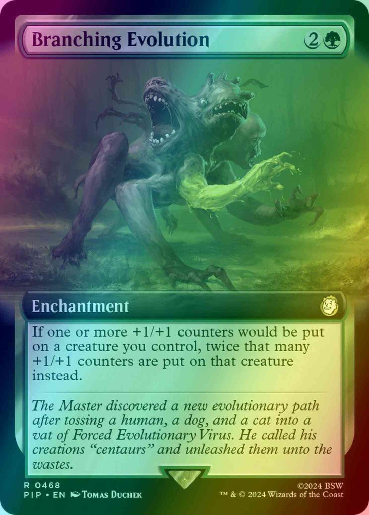 Branching Evolution [468] [Extended Art] [Fallout] [Foil]