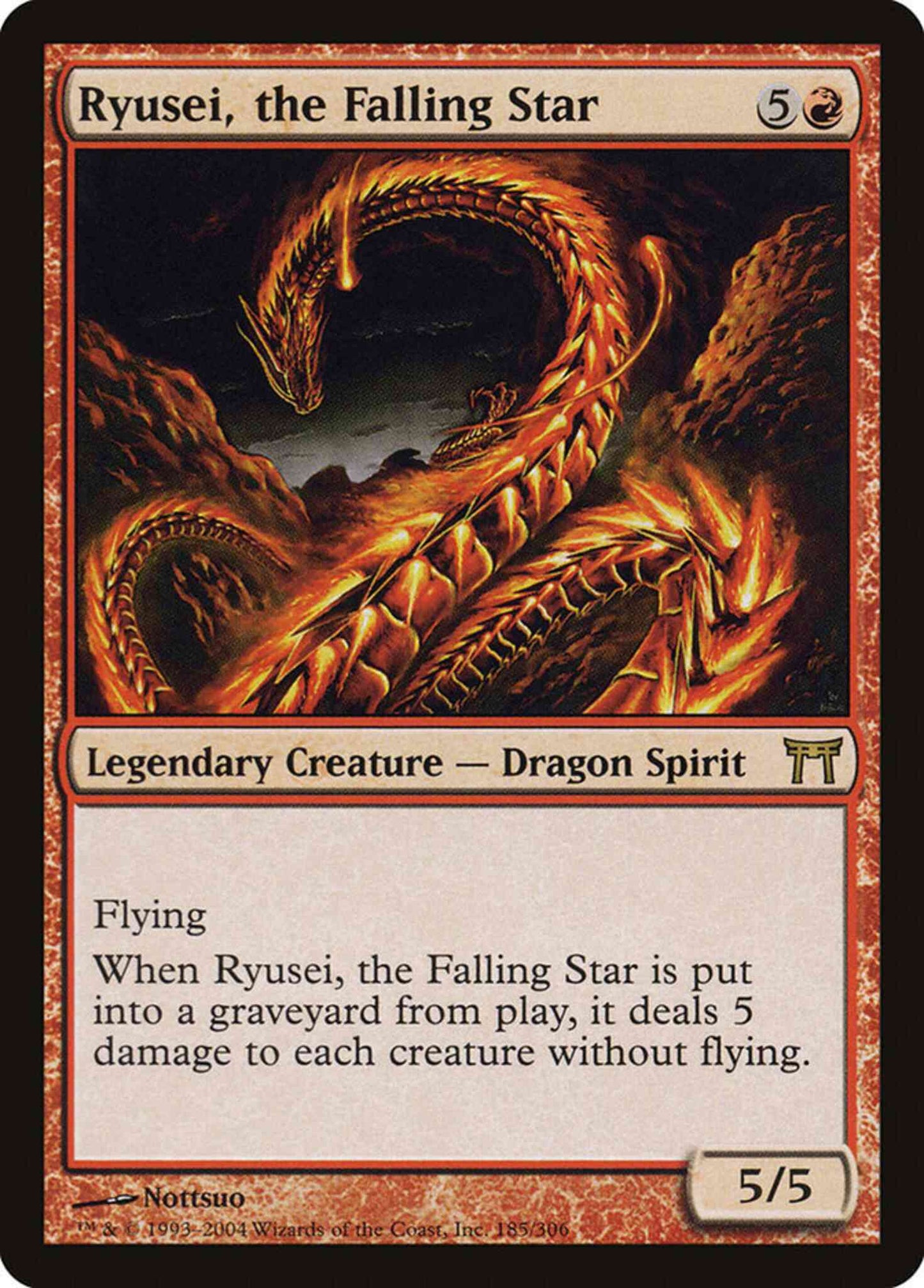 Ryusei, the Falling Star [185] [Champions of Kamigawa] [Non-Foil]