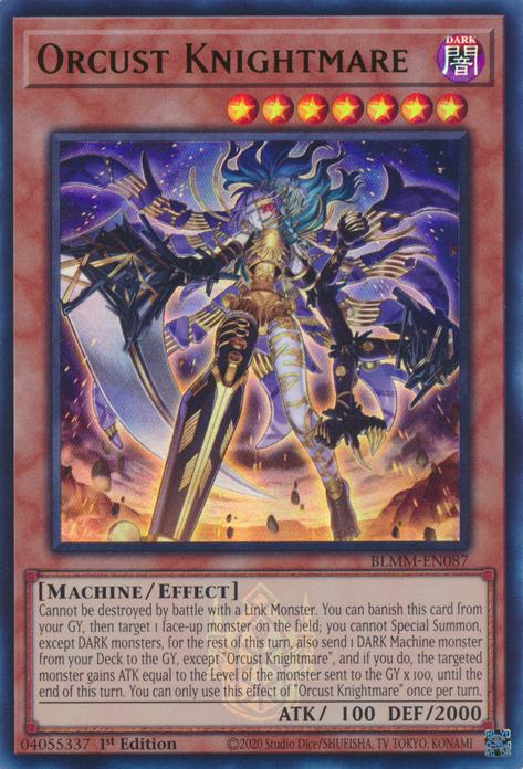 Orcust Knightmare - BLMM-EN087 - Ultra Rare - 1st Edition
