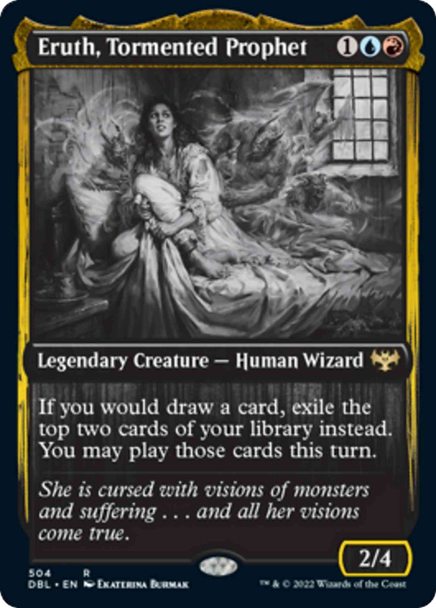 Eruth, Tormented Prophet [504] [Innistrad: Double Feature] [Non-Foil]