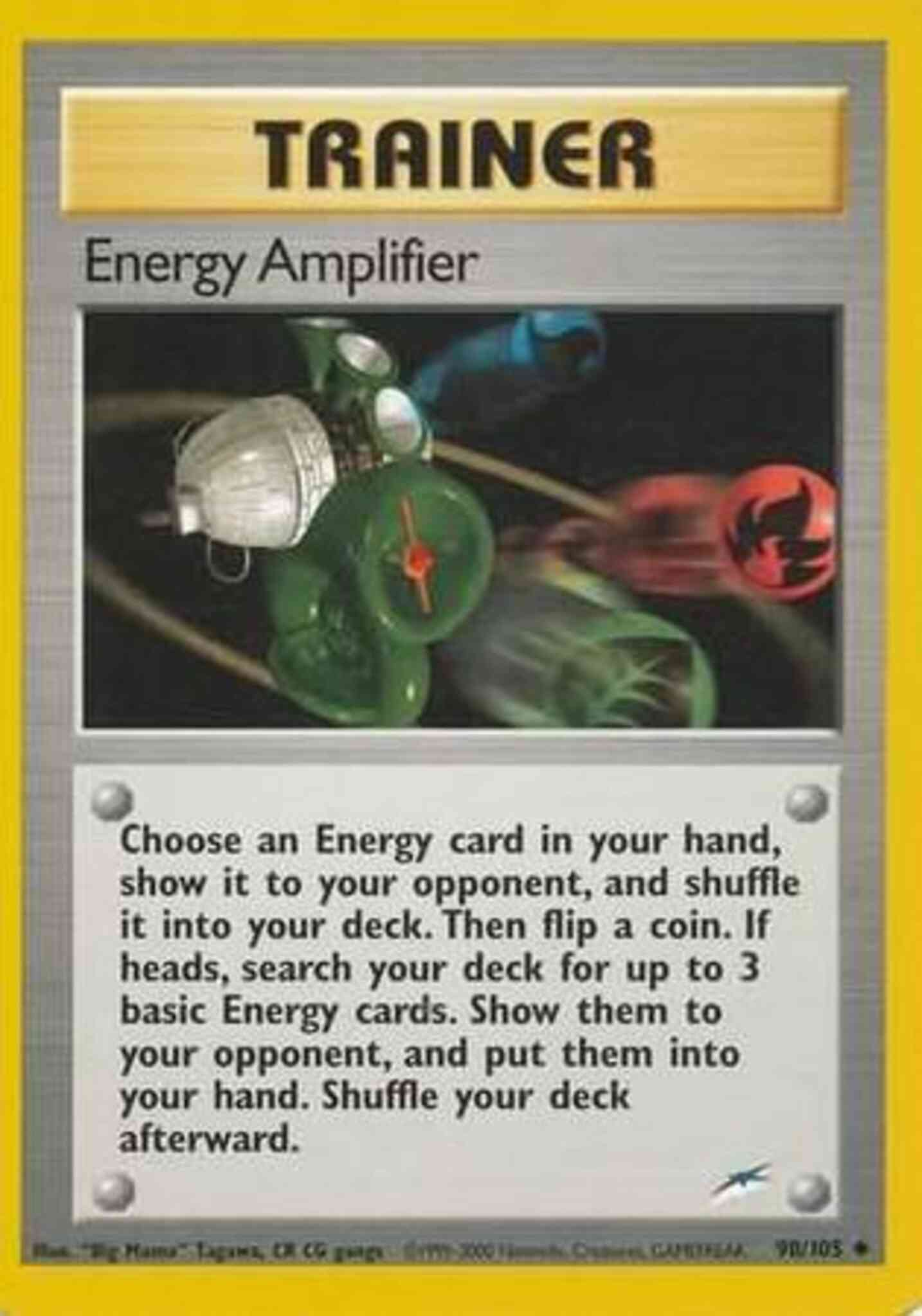 Energy Amplifier - 98/105 - Uncommon - Unlimited [neo4U-98] [Non-Holo]