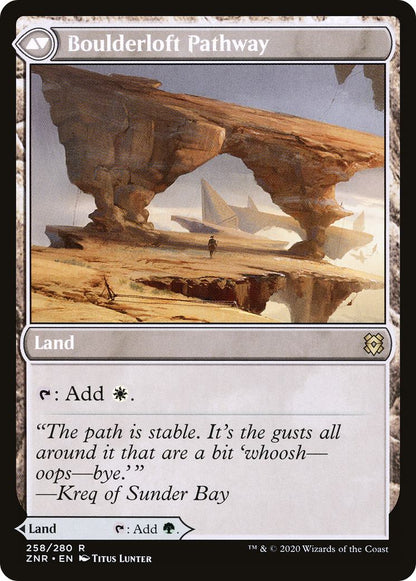 Branchloft Pathway // Boulderloft Pathway [ZNR-258] [The List] [Non-Foil]