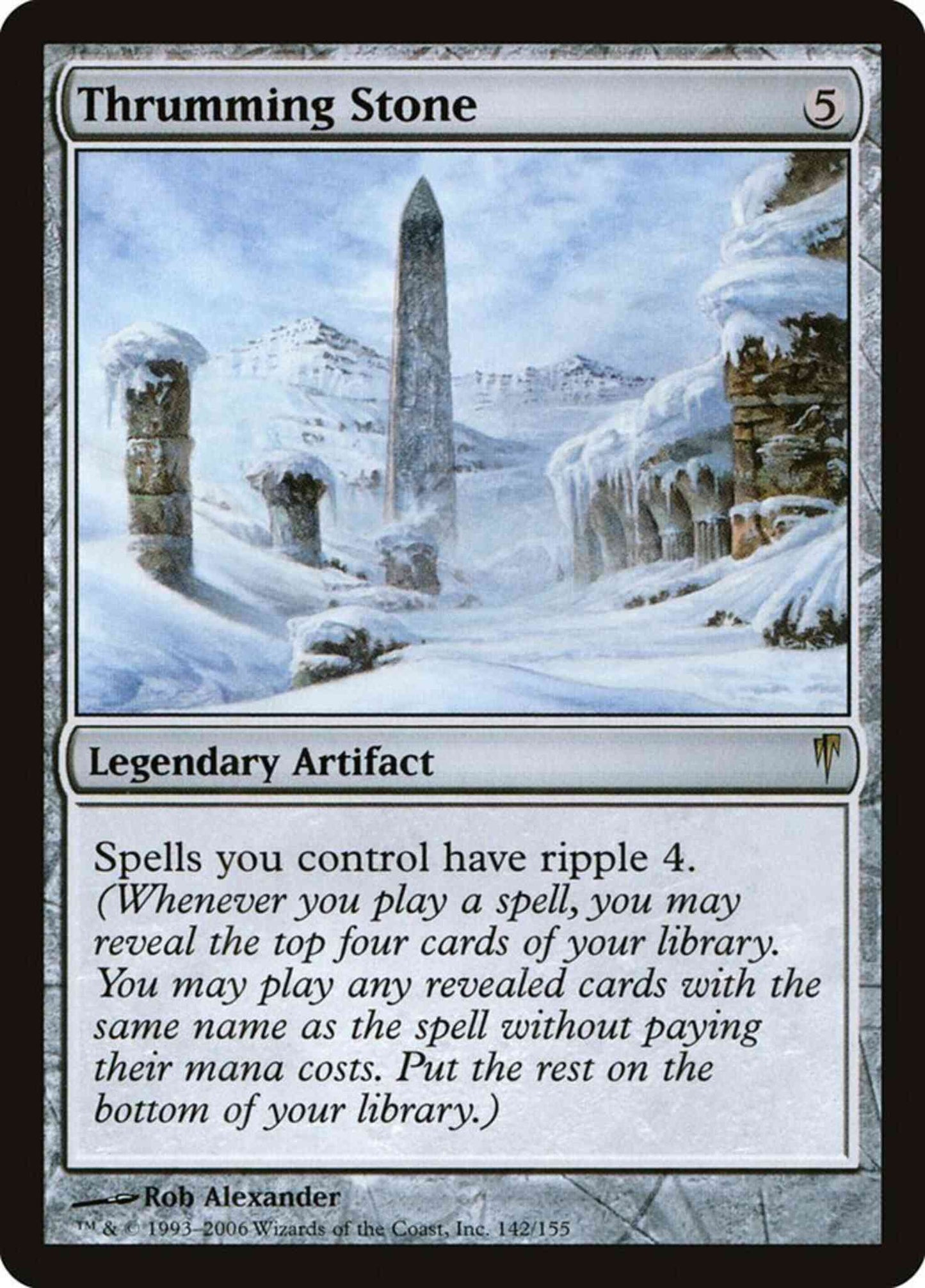 Thrumming Stone [142] [Coldsnap] [Non-Foil]