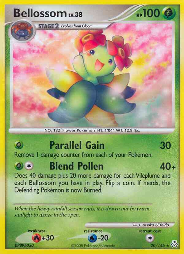 Bellossom - 20/146 - Rare [dp6-20] [Non-Holo]