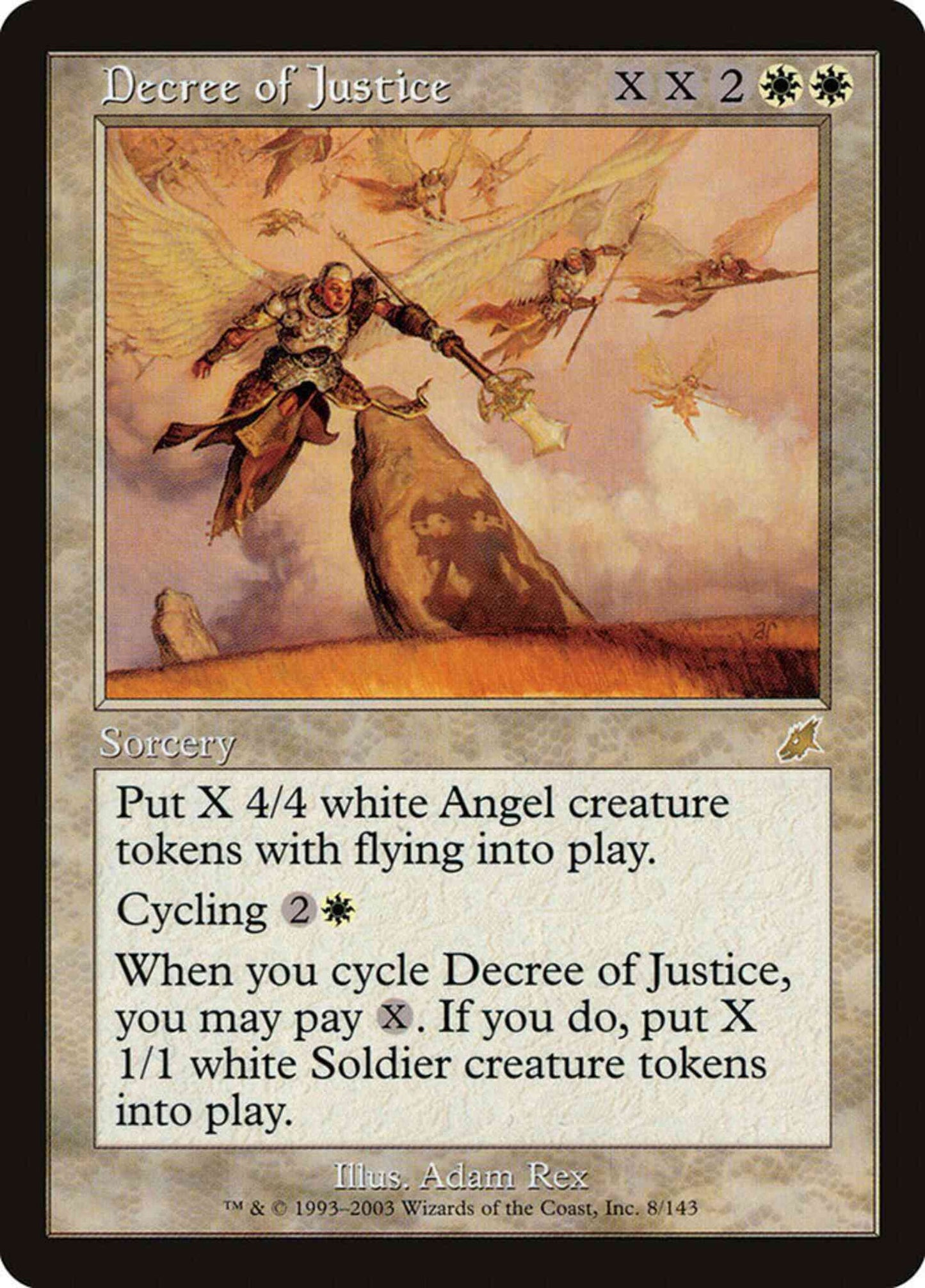 Decree of Justice [8] [Scourge] [Non-Foil]
