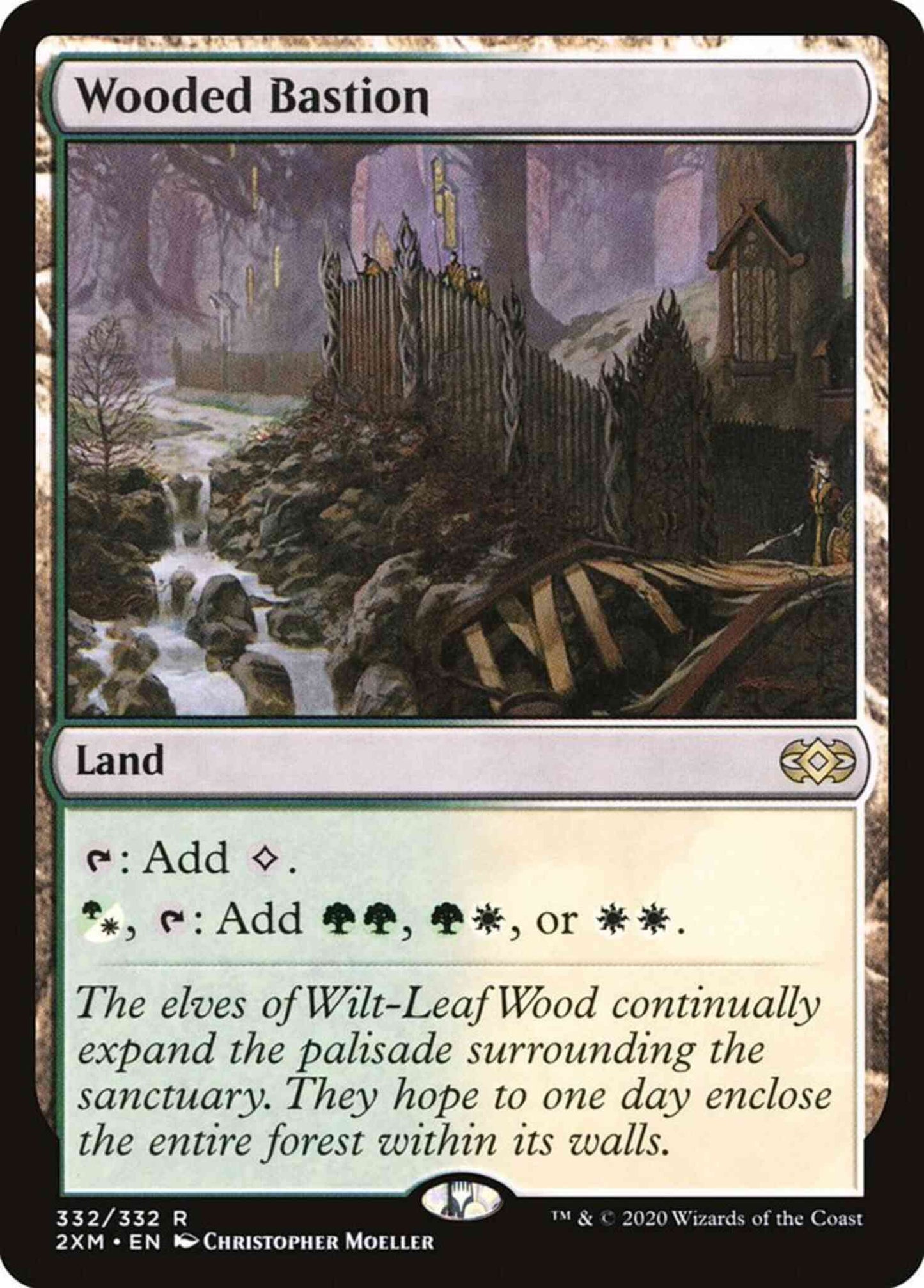 Wooded Bastion [332] [Double Masters] [Non-Foil]
