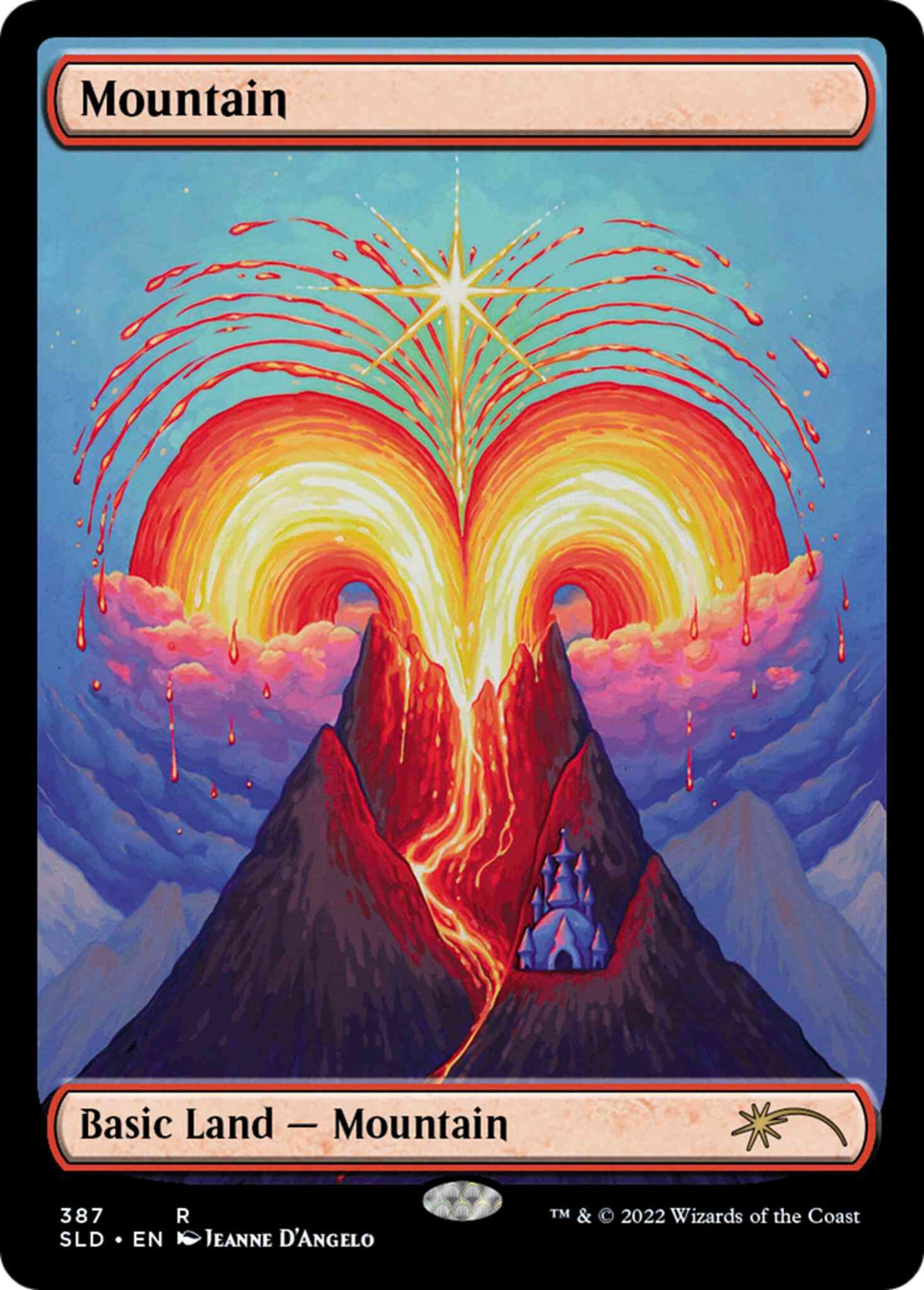 Mountain [0387] [Full Art] [Astrology: Aries] [Secret Lair Drop] [Non-Foil]