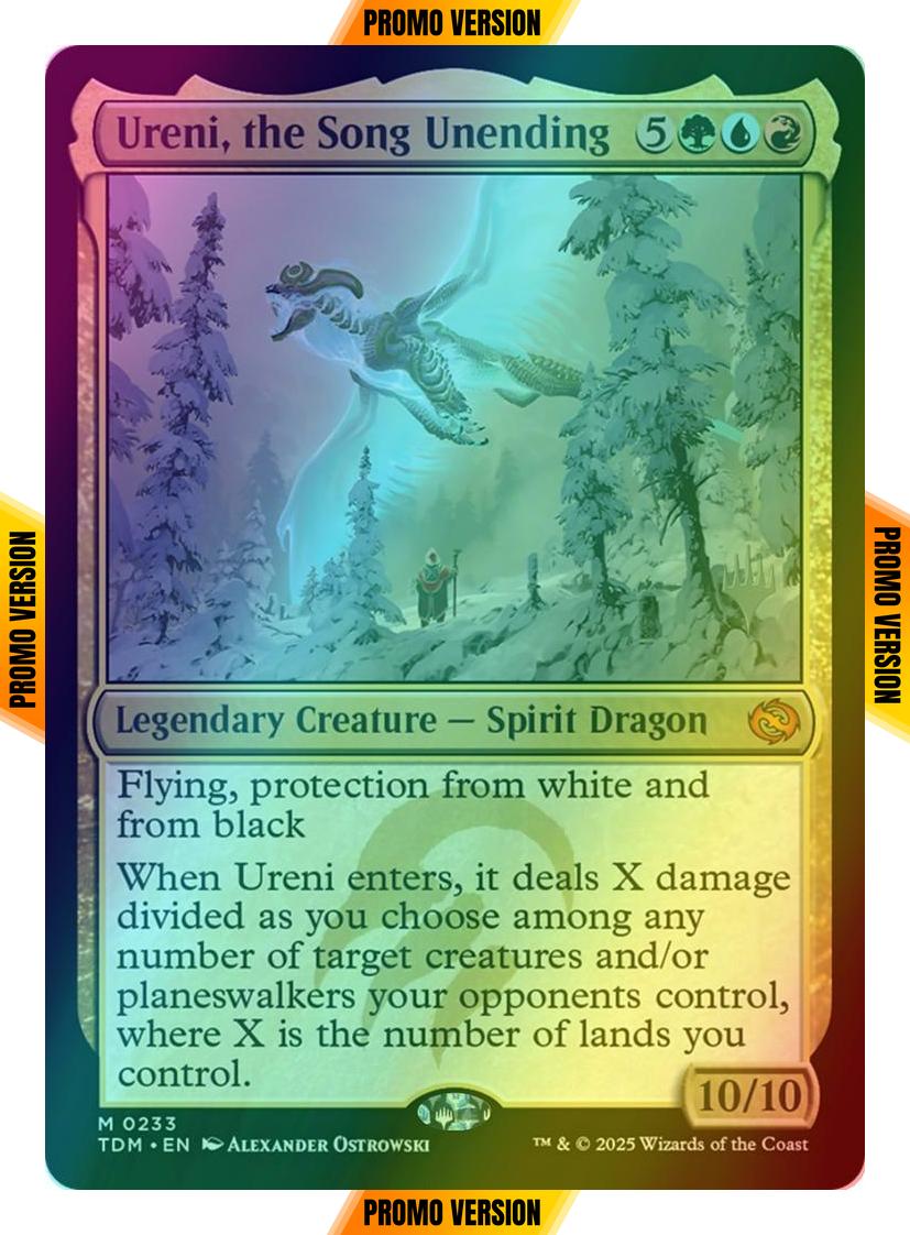 Ureni, the Song Unending [233p] [Promo Pack] [Tarkir: Dragonstorm: Promos] [Foil]