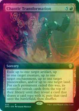 Chaotic Transformation [405] [Extended Art] [Dominaria United] [Foil]