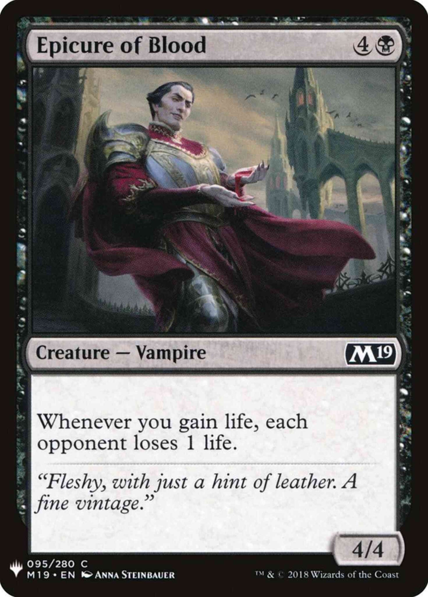 Epicure of Blood [M19-95] [The List] [Non-Foil]