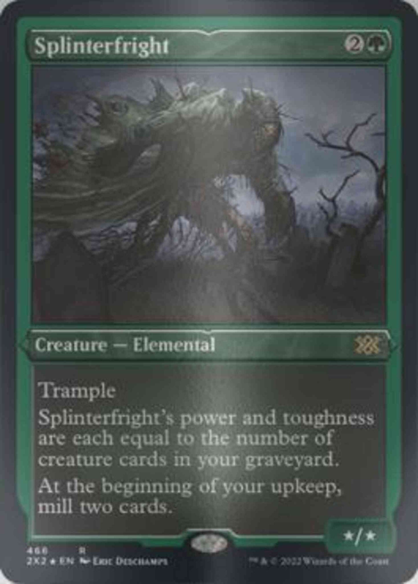 Splinterfright [466] [Double Masters 2022] [Etched Foil]